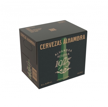 Cerveza Alhambra Reserva 1925 pack de 12 botellas de 33 cl. en Carrefour