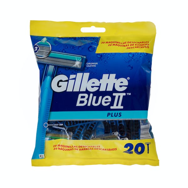 Maquinillas de afeitar Gillette Blue II plus Paquete 1 ud en Mercadona