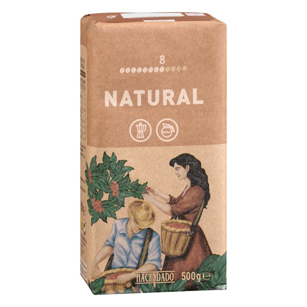 Café molido natural Hacendado Paquete 0.5 kg en Mercadona