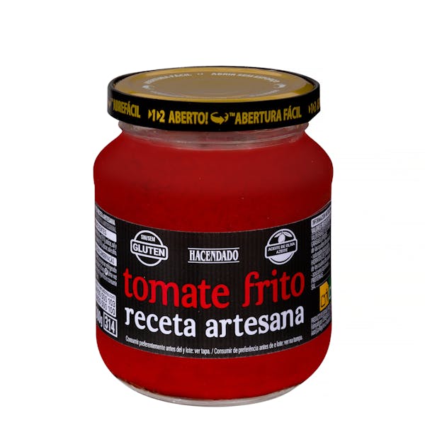 Tomate frito receta artesana Hacendado Tarro 0.3 kg en Mercadona