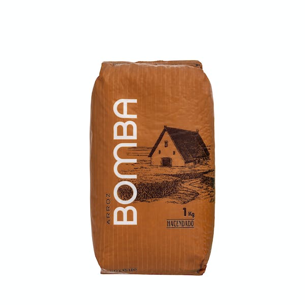 Arroz bomba Hacendado Paquete 1 kg en Mercadona