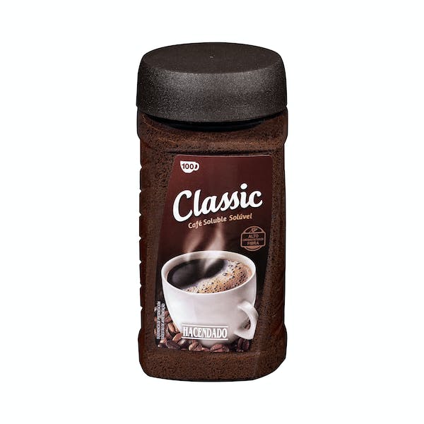 Café soluble Classic Hacendado Bote 0.2 kg en Mercadona