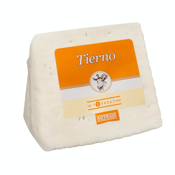 Queso tierno de cabra Hacendado Pieza 0.35 kg en Mercadona