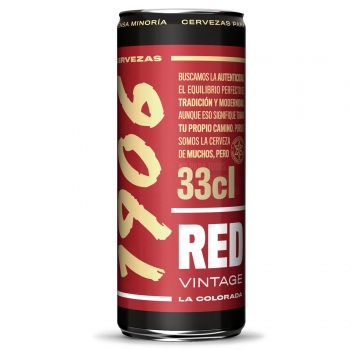 Cerveza 1906 Red Vintage La Colorada lata 33 cl. en Carrefour