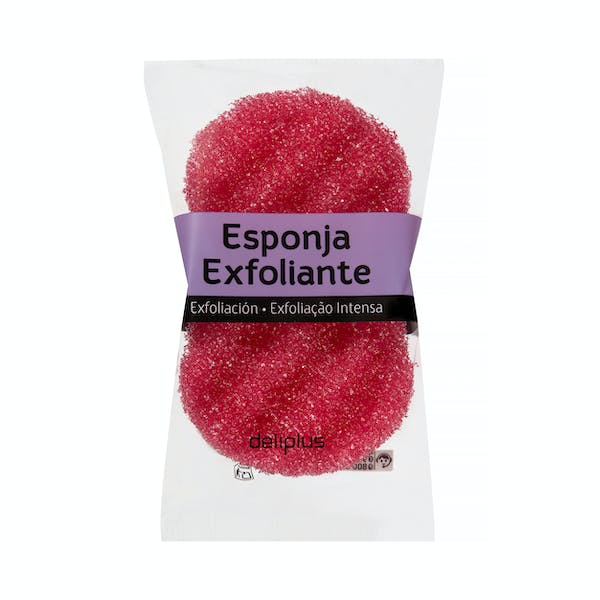 Esponja de baño exfoliación intensa Deliplus Paquete 1 ud en Mercadona