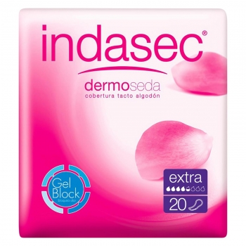 Compresas incontinencia extra Indasec 20 ud. en Carrefour