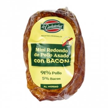 Mini redondo de pollo asado con bacon Asados la Carloteña sin gluten 250 g. en Carrefour