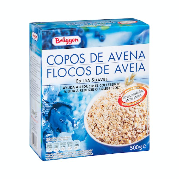 Copos de avena Brüggen Caja 0.5 kg en Mercadona