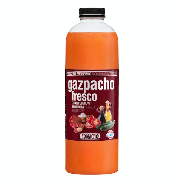 Gazpacho fresco Hacendado Botella 1 L en Mercadona