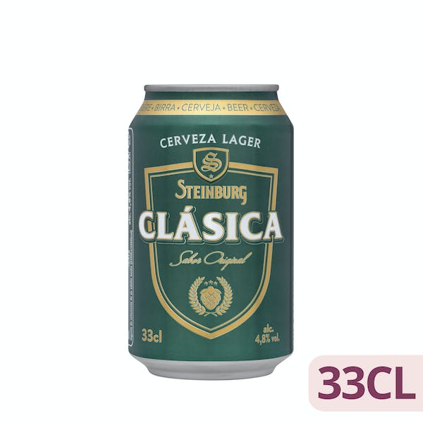 Cerveza Clásica Steinburg Lata 330 ml en Mercadona