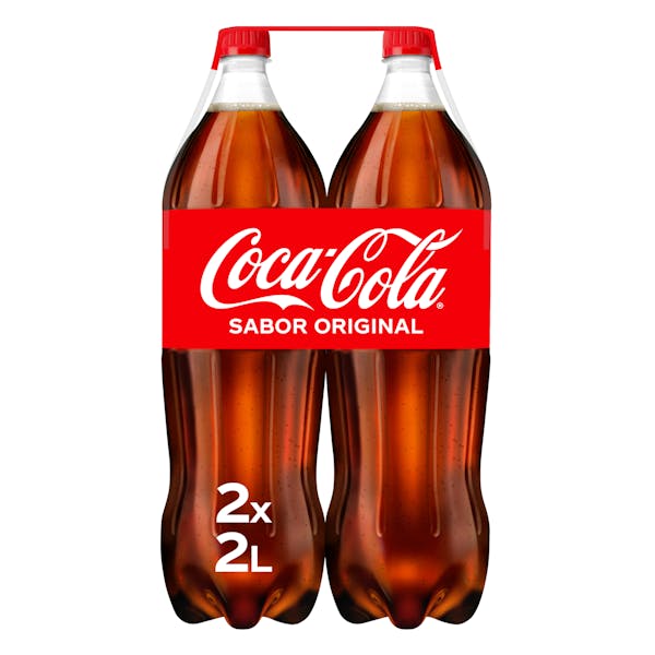Refresco Coca-Cola 2 botellas X 2 L en Mercadona