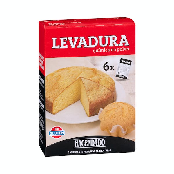 Levadura en polvo Hacendado Caja 0.09 kg en Mercadona