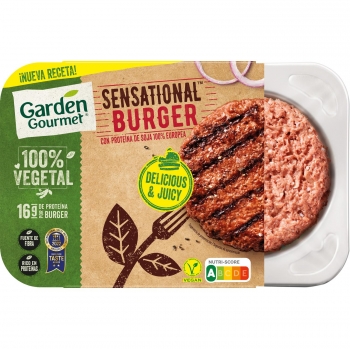 Burger 100% Vegetal Sensational Garden Gourmet 226 g. en Carrefour