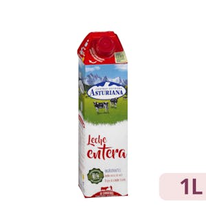 Leche entera Asturiana Brick 1 L en Mercadona