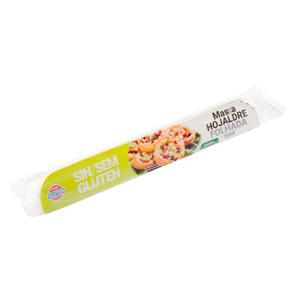 Masa de hojaldre sin gluten Hacendado Paquete 0.28 kg en Mercadona