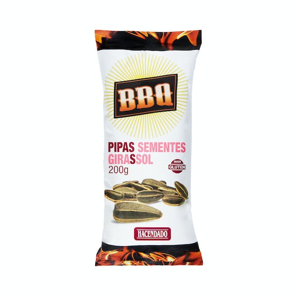 Pipas barbacoa Hacendado Paquete 0.2 kg en Mercadona