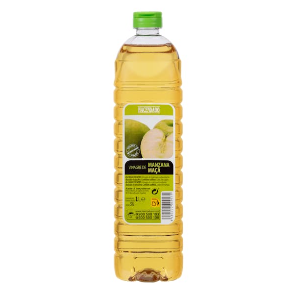 Vinagre de manzana Hacendado Botella 1 L en Mercadona