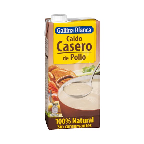 Caldo casero de pollo Gallina Blanca Brick 1 L en Mercadona