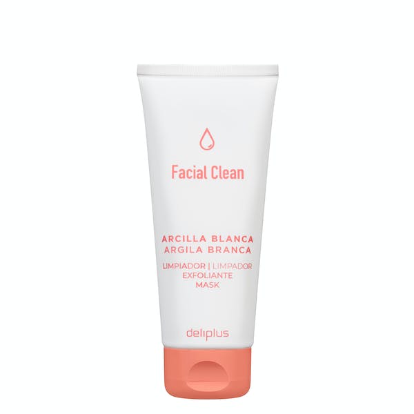 Precio en Mercadona de Limpiador, exfoliante y mascarilla Arcilla Blanca Facial Clean Deliplus