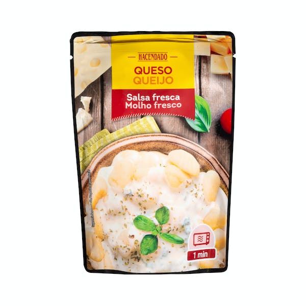 Salsa fresca quesos Hacendado Paquete 0.18 kg en Mercadona