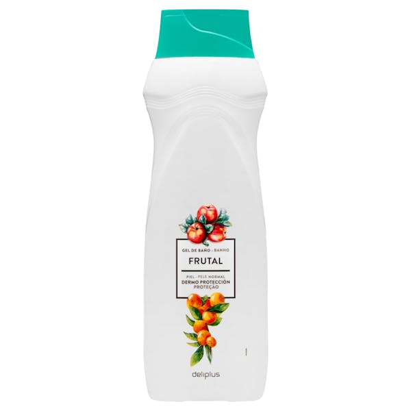 Gel de baño frutal Deliplus piel normal Botella 1 100 ml en Mercadona