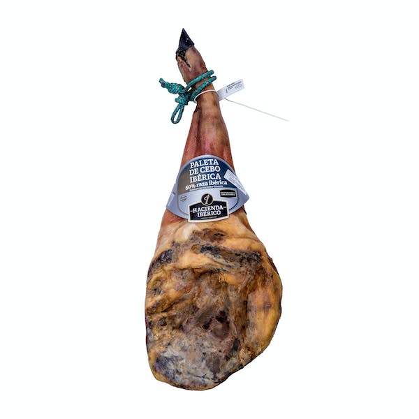Paleta de cebo ibérica La Hacienda del ibérico Pieza 4.5 kg en Mercadona
