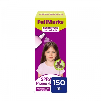 Spray Elimina Piojos y Liendres Fullmarks 150 ml en Carrefour