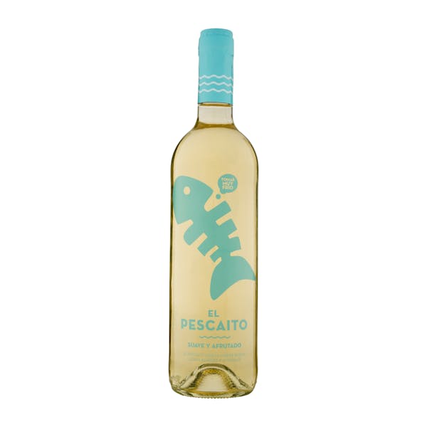 Vino blanco suave y afrutado El Pescaito Botella 750 ml en Mercadona