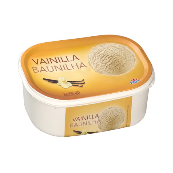 Helado de vainilla Hacendado Tarrina 1 L en Mercadona