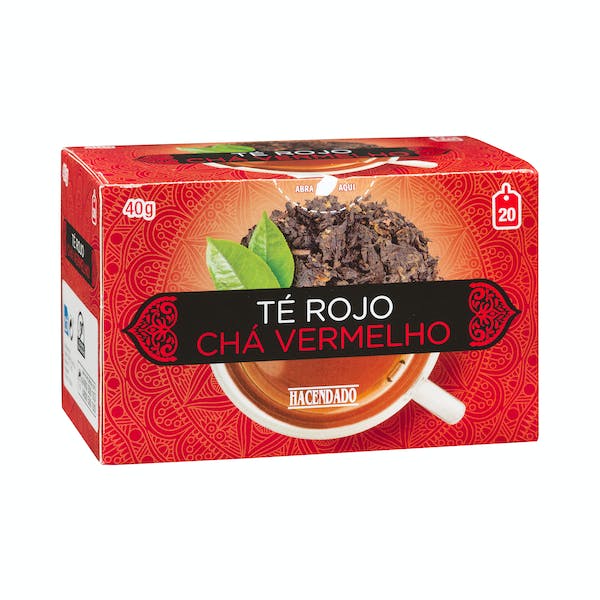 Té rojo Hacendado Caja 0.04 100 g en Mercadona