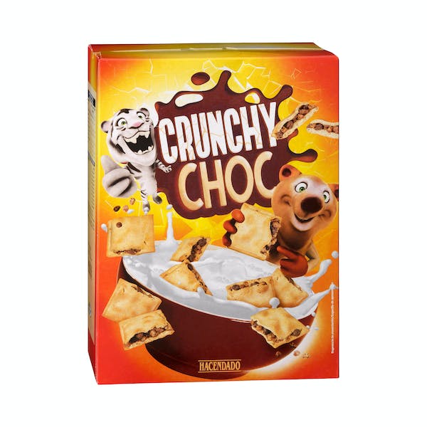 Galletas Crunchy Choc Hacendado Caja 0.52 kg en Mercadona