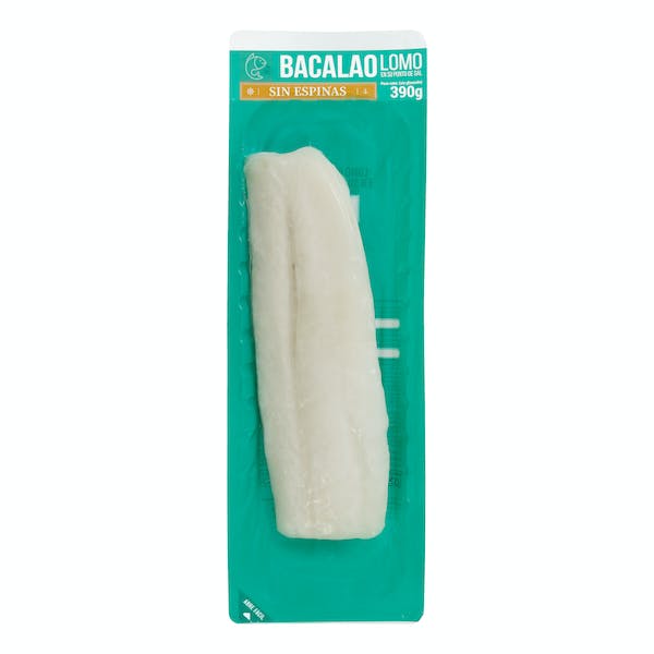 Lomo de bacalao sin espinas Maredeus congelado Paquete kg en Mercadona