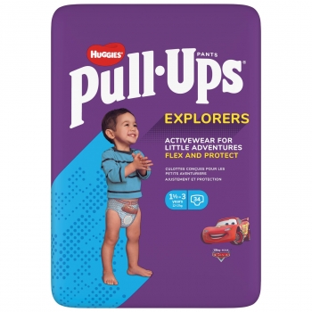 Pants Pull-Ups niño Huggies T5 (12-17 kg) 34 ud. en Carrefour