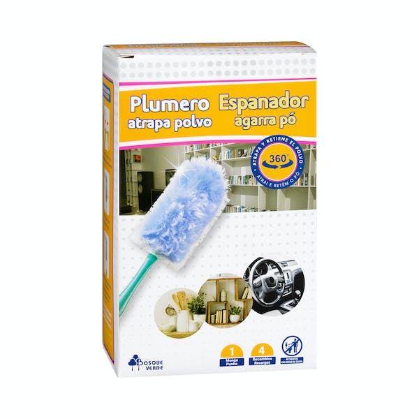 Plumero atrapa polvo Bosque Verde Caja 1 ud en Mercadona
