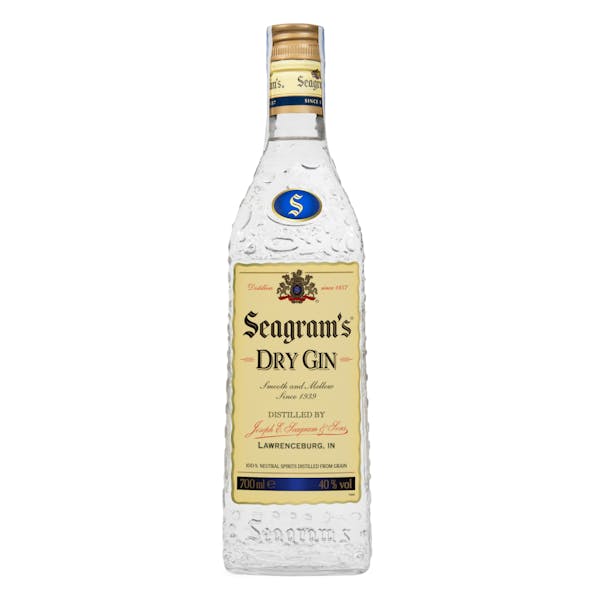 Ginebra extra dry gin Seagram's Botella 700 ml en Mercadona