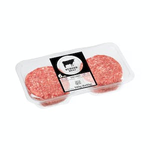 Hamburguesas de vacuno Bandeja 0.54 kg en Mercadona