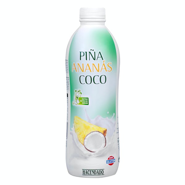 Bebida láctea de piña y coco exotic Hacendado Botella 1 kg en Mercadona