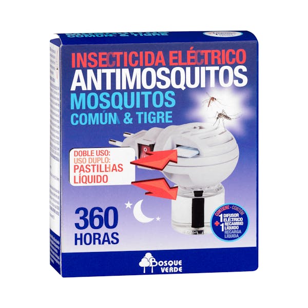 Insecticida eléctrico antimosquitos Bosque Verde Caja 1 ud en Mercadona