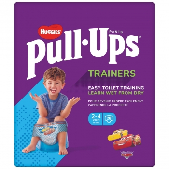 Pants Pull-Ups niño Huggies T6 (15-23 kg) 28 ud. en Carrefour