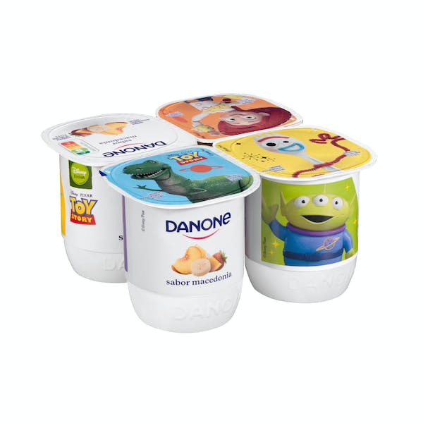 Yogur sabor macedonia Danone 4 ud. X 0.125 kg en Mercadona
