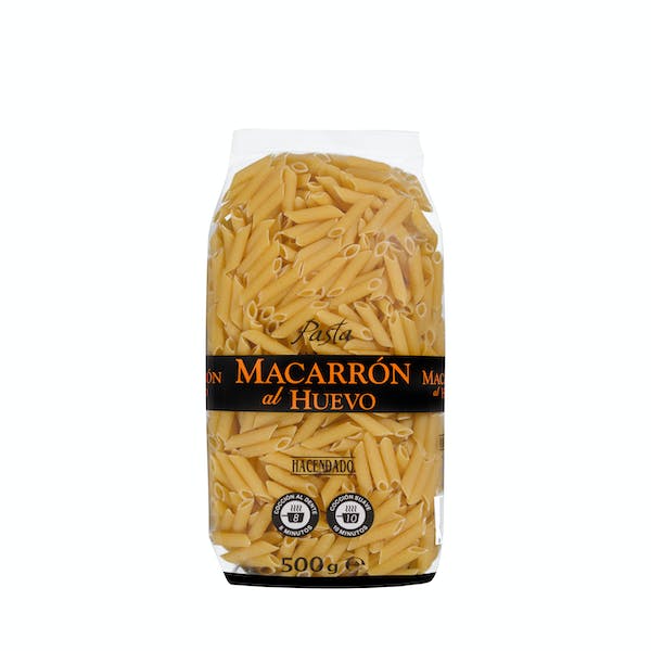 Macarrón al huevo Hacendado Paquete 0.5 kg en Mercadona