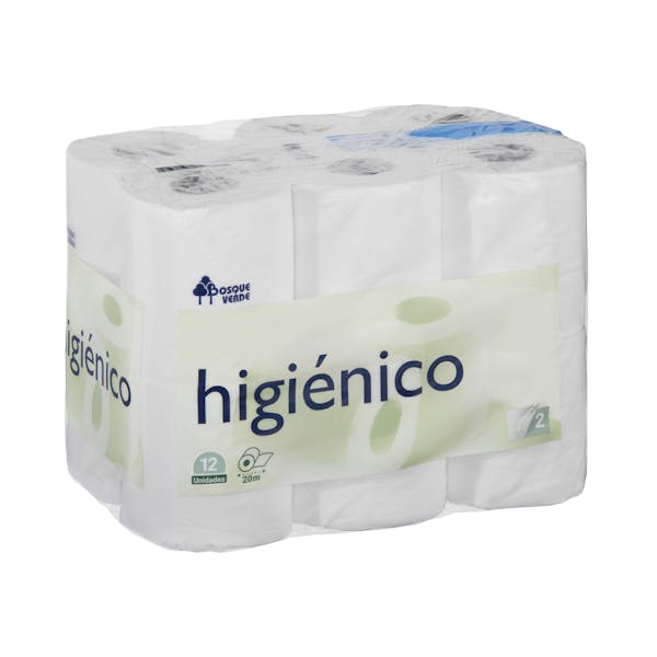 Papel higiénico doble hoja Bosque Verde Paquete 1 ud en Mercadona
