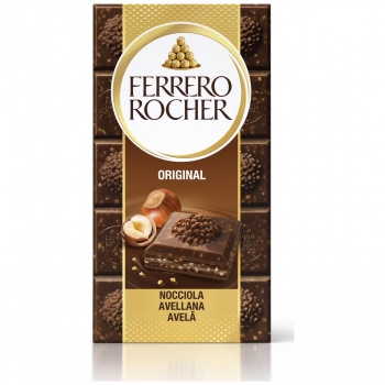 Chocolate con leche original Ferrero Rocher 90 g. en Carrefour