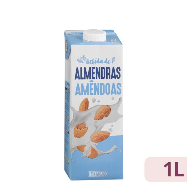 Bebida de almendras Hacendado Brick 1 L en Mercadona
