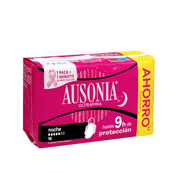 Compresa con alas noche Ausonia Paquete 1 ud en Mercadona