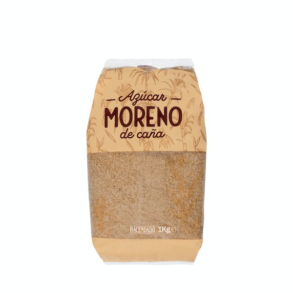 Azúcar moreno de caña Hacendado Paquete 1 kg en Mercadona