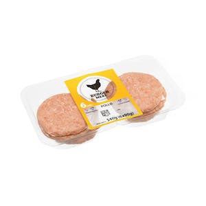 Hamburguesas de pollo Bandeja 0.54 kg en Mercadona