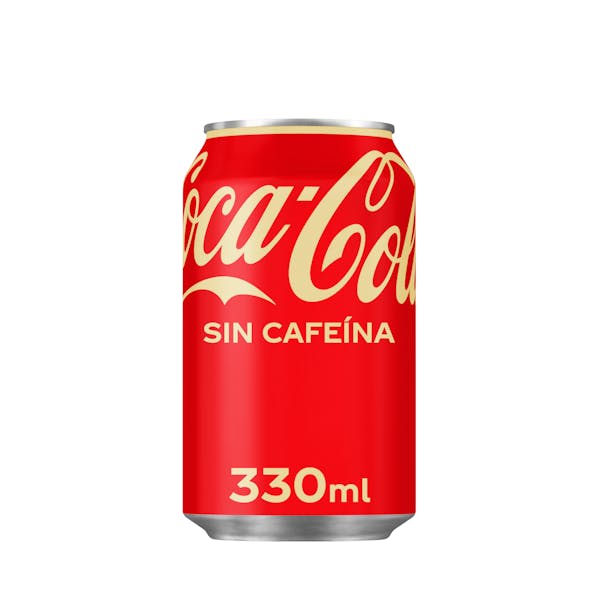 Refresco Coca-Cola sin cafeína Lata 330 ml en Mercadona