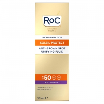 Fluido anti-manchas Soleil Protect FP 50 Roc 50 ml. en Carrefour