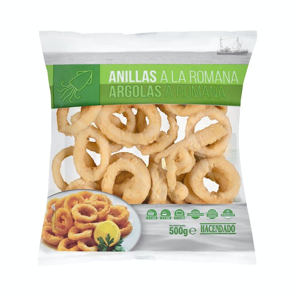 Anillas a la romana Hacendado ultracongeladas Paquete 0.5 kg en Mercadona